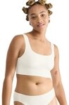 sloggi Bustier ZERO Feel 2.0 mit herausnehmbaren Pads, leichter Halt, Mikrofaser