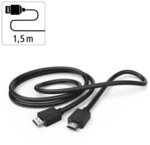 Hama High Speed HDMI&trade; Kabel, 4K, Stecker Stecker, Ethernet 1,5m HDMI-Kabel, HDMI,