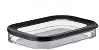 Mepal Vorratsdose Aufschnittbox f&uuml;r K&uuml;hlschrank 550 ml, Nordic Black, Kunststoff,