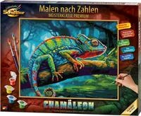 Schipper Malen nach Zahlen Meisterklasse Premium - Cham&auml;leon, Made in Germany