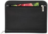 WEDO Organisationsmappe WEDO Konferenzmappe Elegance, A5, Kunstleder/Nylon, schwarz