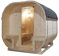 HOME DELUXE Sauna Outdoor Sauna CUBE - Gr&ouml;&szlig;enauswahl, BxTxH: 220 x 194 x 185...