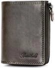 Benthill Geldb&ouml;rse Klein Echt Leder RFID Damen & Herren Geldbeutel Slim-Wallet