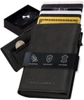 Gentlemen's Geldb&ouml;rse Cardholder - Kreditkartenetui mit M&uuml;nzfach & RFID-Schutz