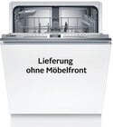 BOSCH vollintegrierbarer Geschirrsp&uuml;ler XXL, Serie 4 SBV4EAX28E, 13...