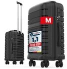 GENTOR Hartschalen-Trolley Koffer Reisekoffer Hartschalenkoffer Trolley Rollkoffer