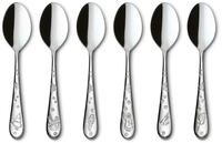 Villeroy & Boch Besteck-Set Toy's Delight Kaffeel&ouml;ffel-Set 6tlg, Edelstahl