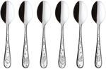 Essl&ouml;ffel VILLEROY & BOCH "Kaffeel&ouml;ffel Toy's Delight 6er Set edelstahl", silber