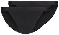 Skiny Slip Herren Tanga 2er Pack Cotton Rib (Packung, 2-St) -