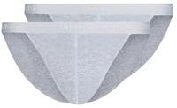 Skiny Slip Herren Tanga 2er Pack Cotton Rib (Packung, 2-St) -