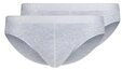 Skiny Slip Herren Brasil Slip 2er Pack Cotton Rib (Packung, 2-St) -