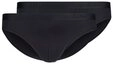 Skiny Slip Herren Brasil Slip 2er Pack Cotton Rib (Packung, 2-St) -