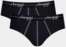 sloggi Midislip men Start (2er Pack) sportliche geschnitten, ohne Eingriff,