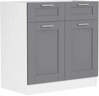 VCM Unterschrank K&uuml;chenschrank 80 cm Unterschrank Schublade Colura (1-St)