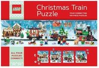abrams&chronicle Puzzle CHRONICLE BOOKS LEGO&reg; Weihnachtszug Puzzle 4x100 Teile,