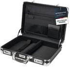 HMF Aktenkoffer Eleganter Alu Business Koffer, 0 Rollen, Attach&eacute;koffer mit