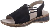 Ara HAWAII Riemchensandale, Sommerschuh, Sandalette, Keilabsatz, mit Stretch-B&auml;nder,