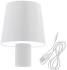 Spetebo LED Tischleuchte Akku Touch Flaschenleuchte mit 60 LED 14 x 10 cm, dimmbar,