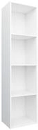vidaXL B&uuml;cherregal 36 x 30 x 143 cm Standregal B&uuml;cherregal Regalschrank...