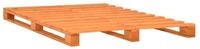 vidaXL Bett, Palettenbett Braun Massivholz Kiefer 120&times;200 cm