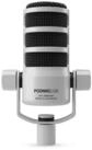 RODE Microphones Mikrofon, PodMic USB White - Dynamisches Mikrofon