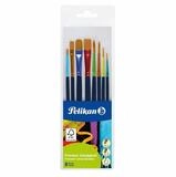 Pelikan Malpinsel Pelikan Schulpinsel Set Premium 8 St&uuml;ck Etui