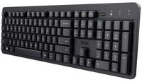 Trust WIRELESS KEYBOARD DE 25014 Tastatur (mit numerischer Tastatur)
