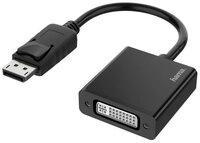 Hama Hama Video-Adapter DP auf DVI-Buchse schwarz Video-Adapter DisplayPort-Stecker
