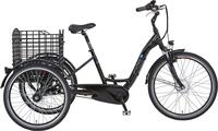 Prophete E-Bike Dreirad CARGO 3R, 3 Gang Shimano Nexus Schaltwerk, Nabenschaltung,