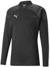 PUMA Fleecepullover Puma Herren Trainingstop teamCUP Training 1/4 Zip Top 657982