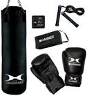 Hammer Boxsack Chicago (Set, 4-tlg., mit Sprungseil, mit Boxhandschuhen)