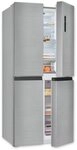 exquisit Multi Door MD425-150-040C inoxlook, 180 cm hoch, 79 cm breit