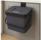YourCasa Biom&uuml;lleimer K&uuml;che 7L mit Halterung, Sieb und Deckel, 7 Liter, Mit