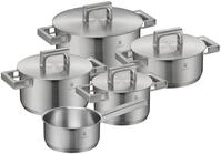 WMF Topf-Set Ultimate Cool+ Induktion, Kochtopf Set mit Edelstahldeckel,...