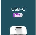 Philips USB Stick 64GB Speicherstick Click Series wei&szlig; pink Typ C USB 3.2 USB-Stick