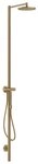 hansgrohe Duschs&auml;ule Axor Starck, H&ouml;he 215.1 cm, Mit Thermostat und Kopfbrause