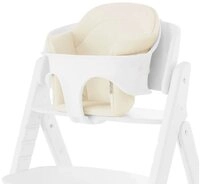 Columbus Hochstuhl CLICK&FOLD Komforteinlage Canvas White, light beige