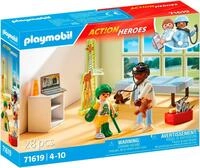 Playmobil&reg; Kinderarzt mit Teddyb&auml;r (71619), Action Heroes...
