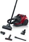 BOSCH Bodenstaubsauger Serie 4 BGS21CAR, Hygiene-Filter, XXL-Polsterd&uuml;se,