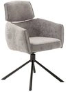 MCA furniture Armlehnstuhl (2-er Set) in Taupe, Polyester - 60x92x64cm (BxHxT) (2-er