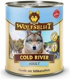 Wolfsblut Cold River Adult - Forelle mit S&uuml;&szlig;kartoffeln 800 g - 6 St&uuml;ck,...