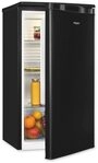 exquisit Vollraumk&uuml;hlschrank KS85-V-O91E schwarz, 84,3 cm hoch, 45 cm breit,