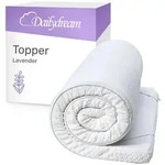 Dailydream, Topper Edition Lavendel, Memory Foam, H 1/2, Druckentlastend,...