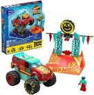 Mattel GmbH Mattel HNG53 - MEGA Hot Wheels Monster Trucks Derby Extreme-Stunt...