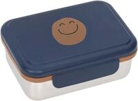 L&Auml;SSIG Lunchbox Little Gang, Smile navy, Edelstahl, Polyprophylen (PP),...