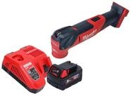 Milwaukee Akku-Multifunktionswerkzeug M18 FMT-501 18 V Brushless + 1x Akku 5,0 Ah +