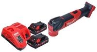 Milwaukee Akku-Multifunktionswerkzeug M18 FMT-302 18 V Brushless + 2x Akku 3,0 Ah +
