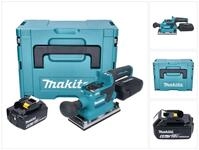 Makita Exzenterschleifer DBO 382 G1J Schwingschleifer 18 V 93 x 185 mm + 1x...