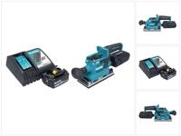 Makita Exzenterschleifer DBO 382 RG1 Akku Schwingschleifer 18V 93x185 mm + 1x Akku 6