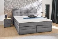 Jockenh&ouml;fer Gruppe Boxspringbett Amy im Bezugsstoff: Samtoptik, mit Bettkasten und